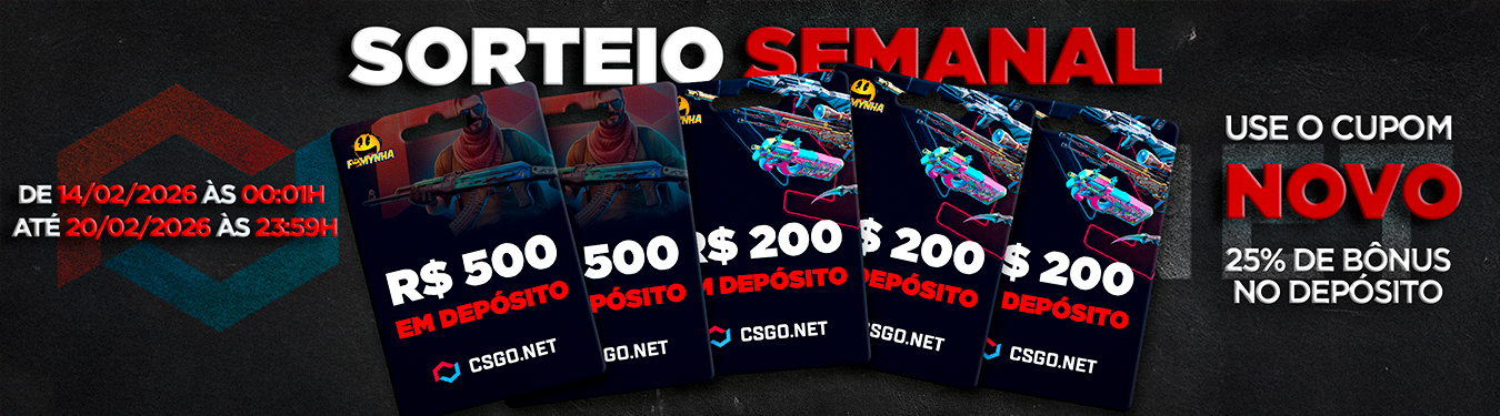 Banner SORTEIO SEMANAL 031